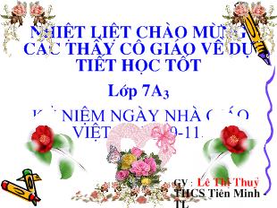 Bài giảng Từ đồng nghĩa