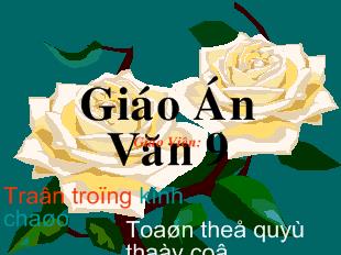 Bài giảng Tuần 24 Bài 24 Tiết 117: Viếng Lăng Bác