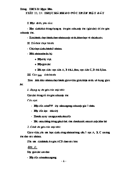 Giáo án số học 6 tiết 80 đến 85 và hình học tiết 22, 23