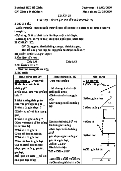 Giáo án Tuần 37 tiết 109 : ôn tập cuối năm (tiết 2)