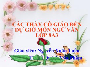 Bài giảng Tiết 107: Hội thoại