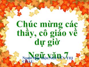 Bài giảng Bài 10 - Tiết 39: từ trái nghĩa