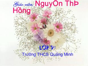 Bài giảng Bài 24 - Tiết 126: Nghĩa tường minh và hàm ý