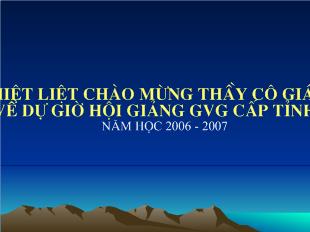 Bài giảng Chiếc lược ngà