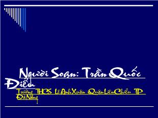 Bài giảng Chó sói và cừu trong thơ của la phông ten