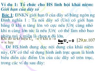 Bài giảng Giới hạn hàm số