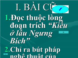 Bài giảng Mã Giám Sinh mua Kiều