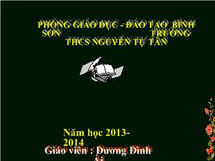 Bài giảng Ngữ Văn 9 Tiết : 57 Văn bản Bếp Lửa -BẰNG VIỆT