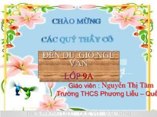 Bài giảng Tiết 111 : Liên kết câu và liên kết đoạn văn ( luyện tập )