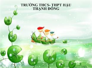 Bài giảng Tiết 112- Tiếng việt: các thành phần biệt lập (tiếp theo)