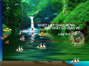 Bài giảng Tiết 126: mây và sóng (ta-Go)