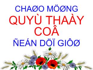 Bài giảng tiết 128: nghĩa tường minh và hàm ý ( tiếp theo )