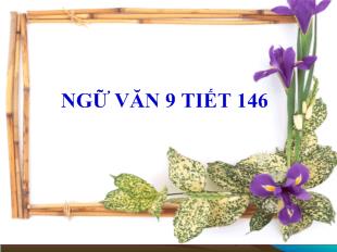 Bài giảng Tiết 146. Văn bản: Rô –bin –xơn ngoài đảo hoang Đ.Đi - Phô