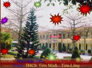 Bài giảng Tiết 40: miêu tả tâm nội tâm trong văn bản tự sự