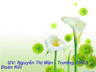 Bài giảng Tiết 58: Văn bản: ÁNH TRĂNG ( Nguyễn Duy)