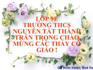 Bài giảng tiết 59: văn bản: ánh trăng- Nguyễn Duy