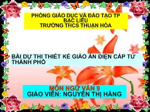 Bài giảng Tiết 60 : tổng kết từ vựng (luyện tập tổng hợp)