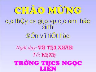 Bài giảng Tiết 71-72: Văn học: Chiếc lược ngà