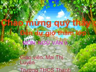 Bài giảng Tiết: 91 - 92 Bàn về đọc sách (chu quang tiềm)