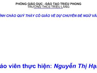 Đề tài Vận dụng bản đồ tư duy trong một số hoạt động của tiết dạy tiếng việt