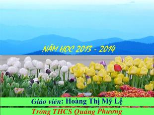 Bài giảng Tiết 131: Nghĩa tường minh và hàm ý (tiếp theo)