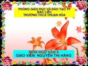 Bài giảng Tiết 60 : tổng kết từ vựng (luyện tập tổng hợp)