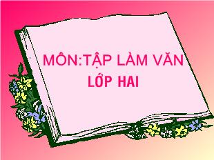 Bài giảng Tập làm văn: Chia vui- Kể về anh chị em