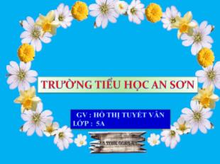 Bài giảng Toán- Ôn tập về tính chu vi, diện tích một số hình