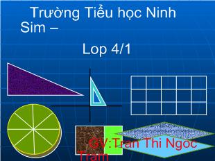 Bài giảng toán tiết 134- Diện tích hình thoi