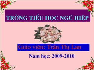 Bài giảng Âm nhạc Bài hát: Đàn gà con