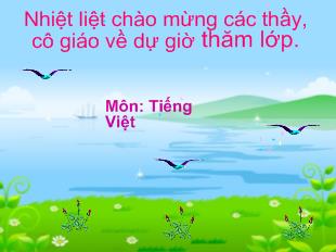 Bài giảng Bài 34: ui ưi