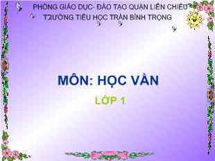 Bài giảng Bài 68: ot- At