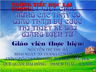 Bài giảng Học vần Bài 47: en - Ên