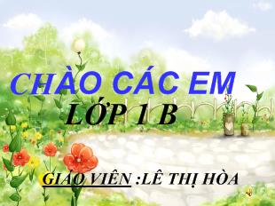 Bài giảng Học vần bài 51: Ôn tập