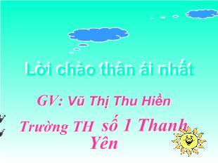 Bài giảng Học vần bài 60: on, am