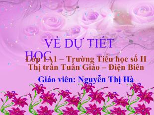 Bài giảng Học vần: Bài 61: ăm- Âm (tiết 1)