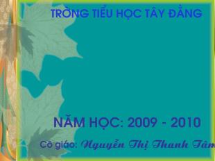 Bài giảng Học vần Bài 61: ăm - Âm