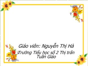 Bài giảng Học vần bìa 41: yêu, iêu