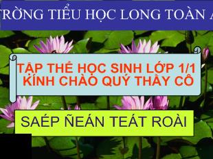 Bài giảng Học vần: en, ên