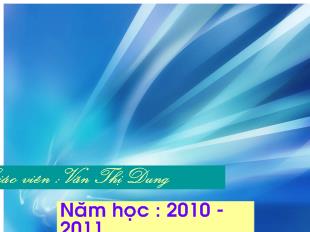 Bài giảng Học vần: in, un