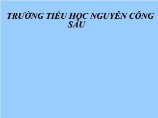 Bài giảng Học vần: oa, eo