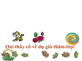 Bài giảng Học vần: oat, oăt