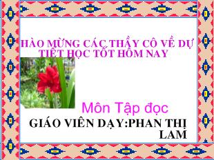 Bài giảng Tập đọc: Mèo con đi học