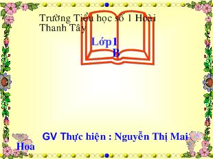 Bài giảng Tập đọc: Trường em