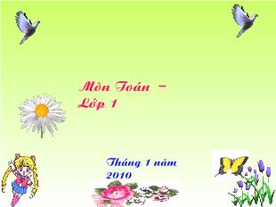 Bài giảng Toán- Phép cộng dạng 14 + 3