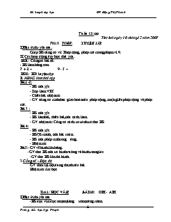 Giáo án lớp 1 tuần 15- Tuần 17