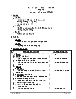 Giáo án lớp 1 tuần 16