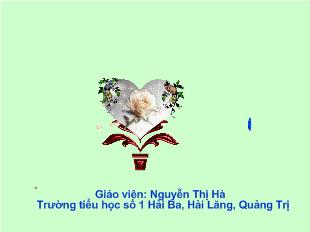 Bài giảng Học vần Bài 44: Vần on - An_ Nguyễn Thị Hà