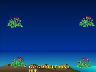 Bài giảng toán- Khái niệm số thập phân