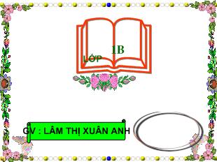 Tiếng Việt lớp 1